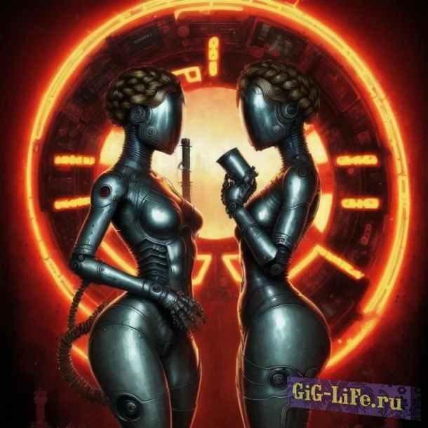 Atomic Heart — официальный аккаунт для роботов близняшек доступен в Instagram