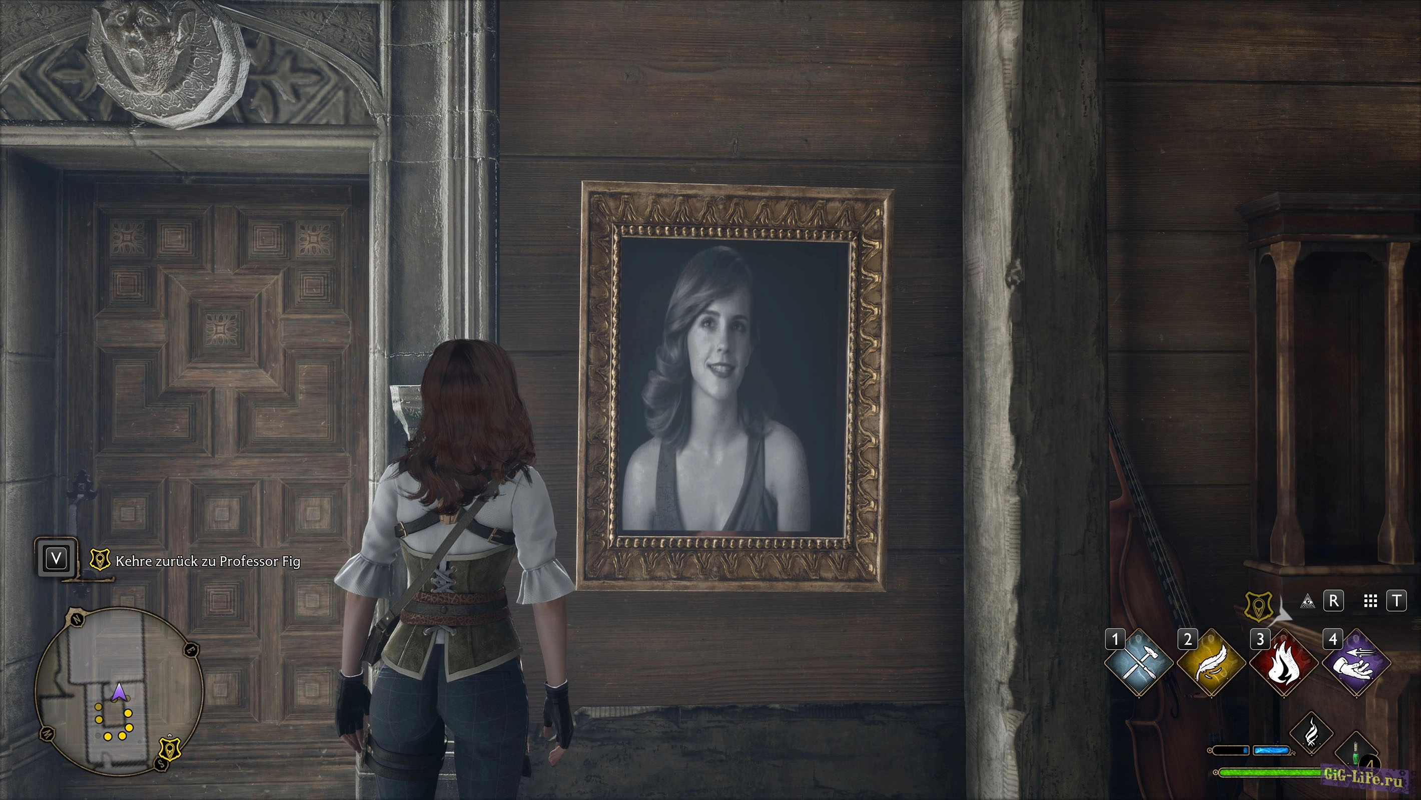 Hogwarts Legacy — Картины с Эммой Уотсон | Emma Watson Paintings