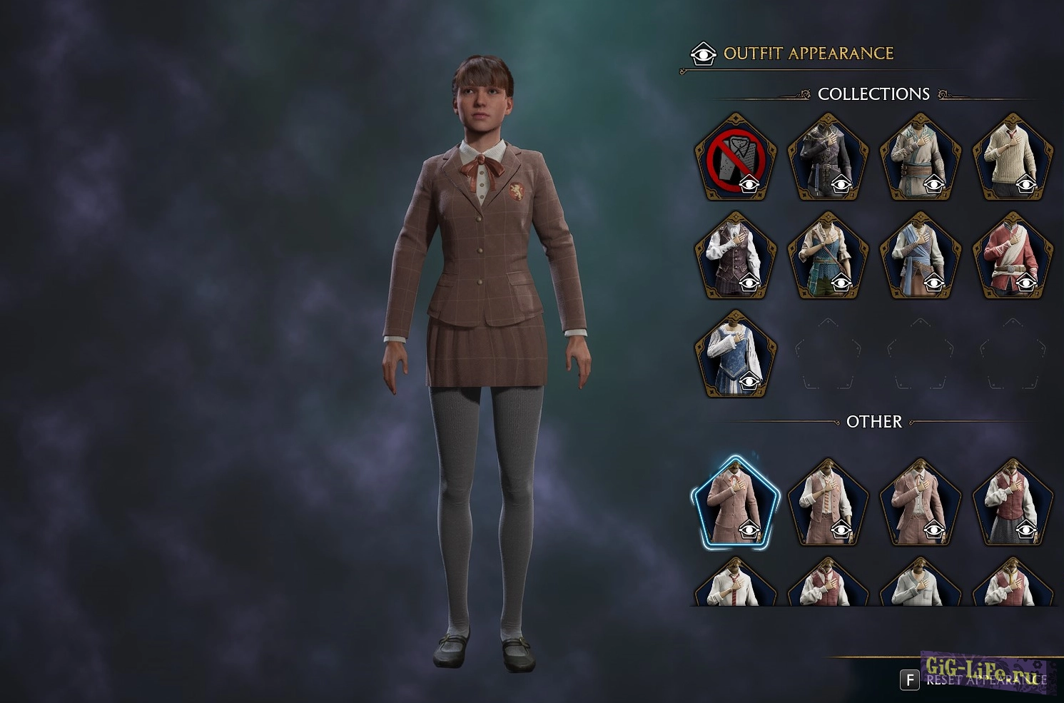 Hogwarts Legacy — Более короткая униформа для главной героини | Shorter uniform