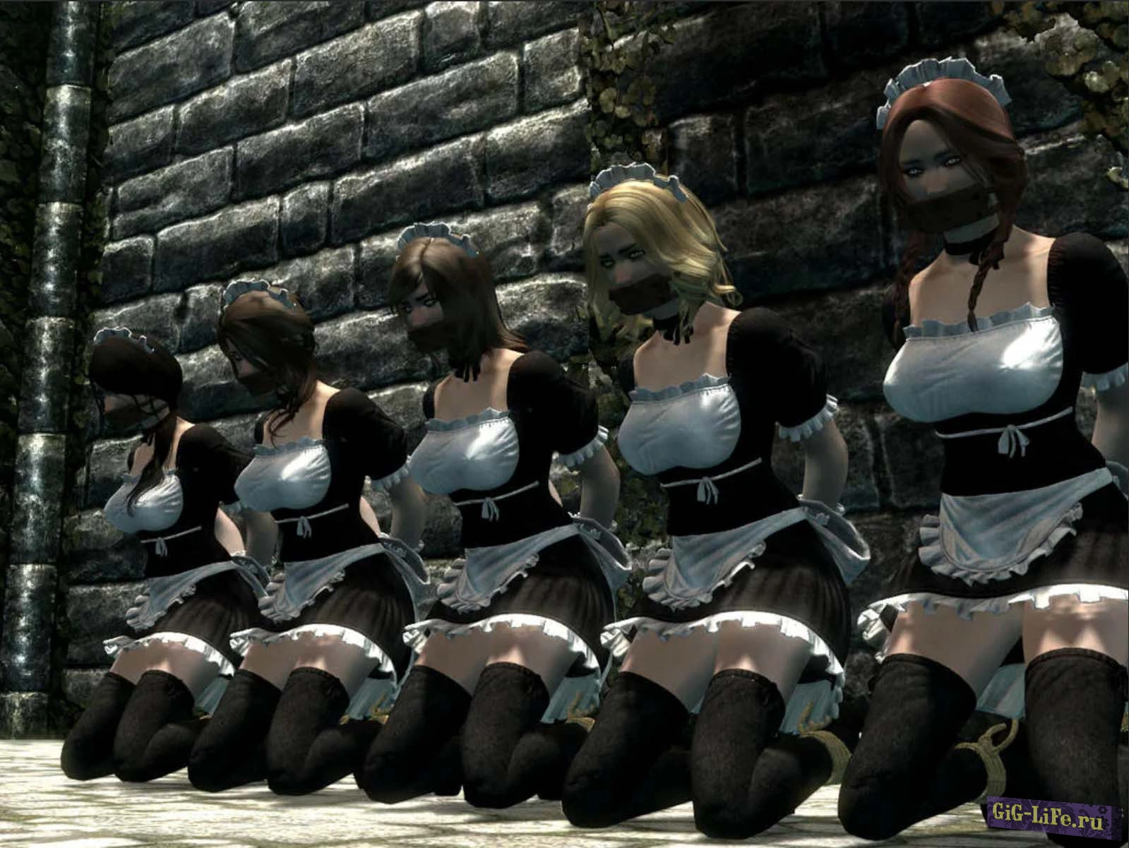 Skyrim — Городское рабство | City Bondage