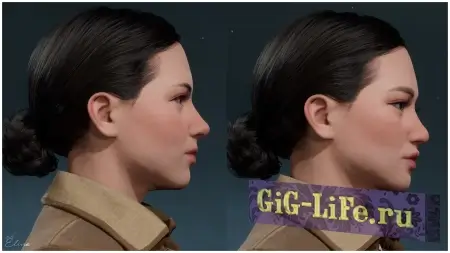 Версия 1.0 - До & После (Применен скин-мод ZINXTO)