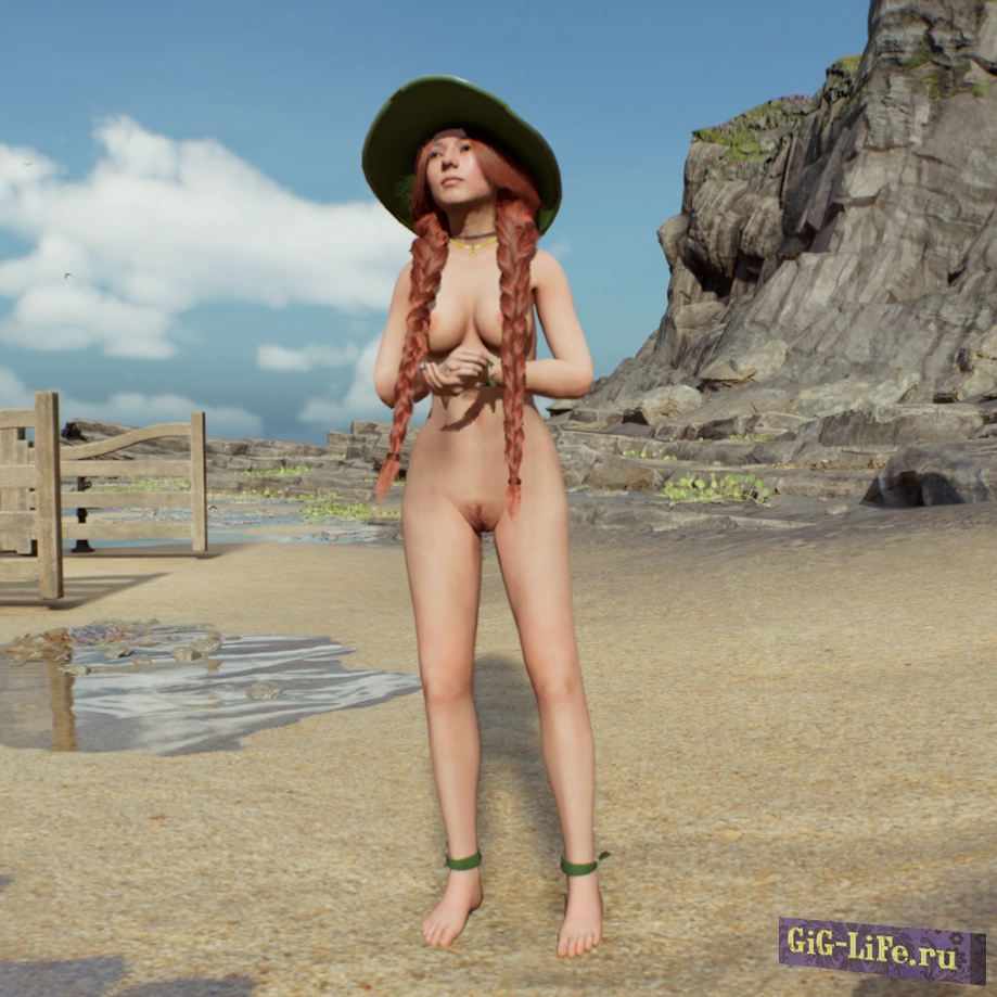 Hogwarts Legacy — Обнажённая Профессор Чесноук с реалистичными пропорциями | Professor Garlic Nude