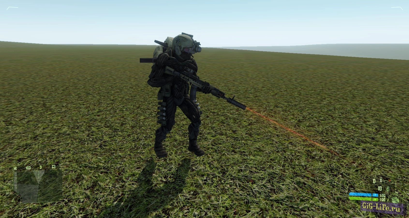 Crysis — Нанокостюм с дополнительными аксессуарами | American nanosuit with additional accessories