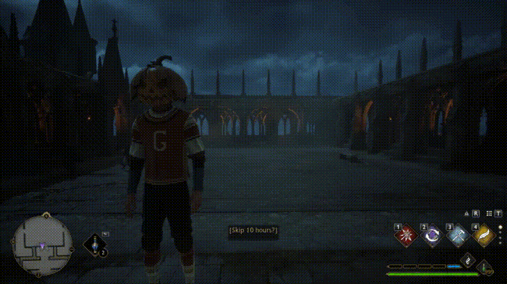 Hogwarts Legacy — Система перемотки времени (Мгновенный таймскип) | Better and instant timeskip