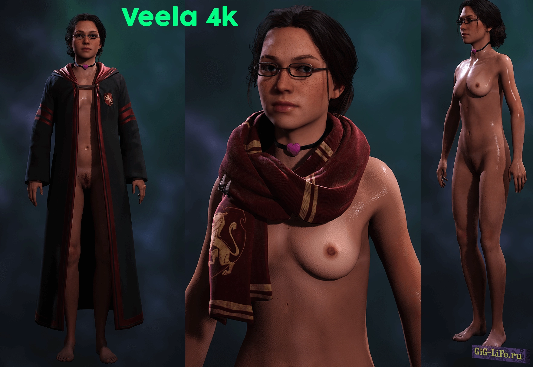 Hogwarts Legacy — Реалистичное обнажённое тело в 4к | Veela 4K - Realistic Nude Mod