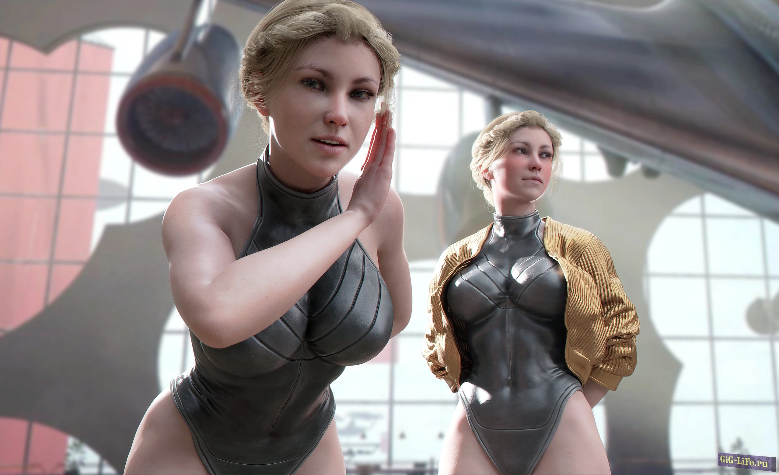 Шикарные роботы-близняшки из Atomic Heart от Чешского художника