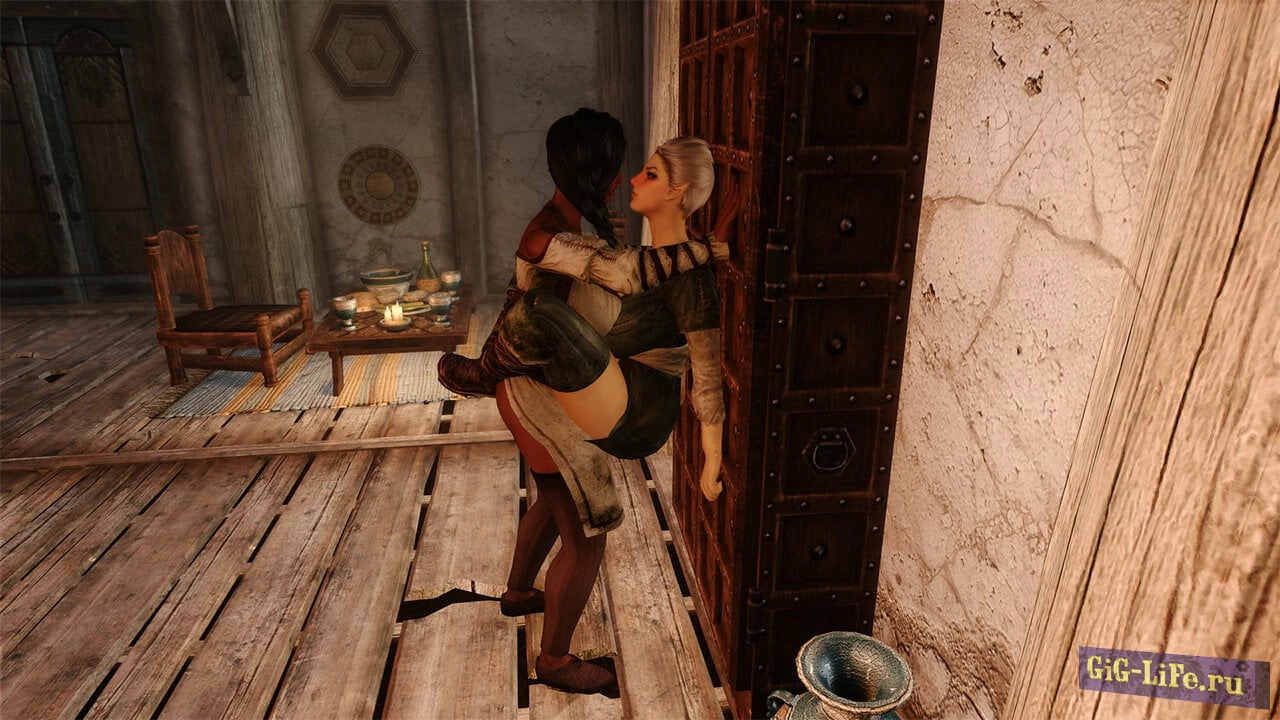Skyrim — Секс с использование мебели | Furniture Sex Framework