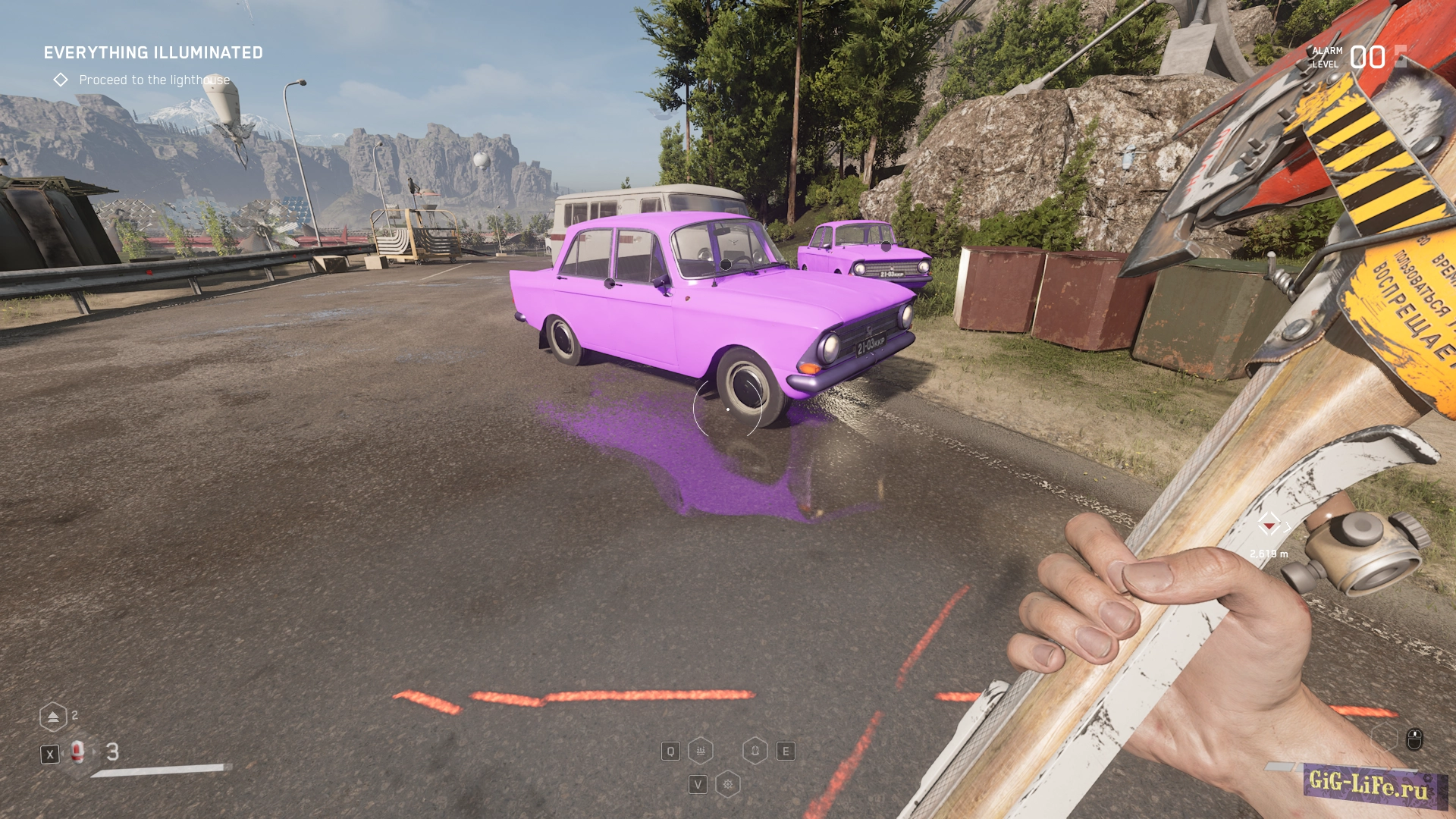 Atomic Heart — Разный цвет для Москвича | different Moskvich colors