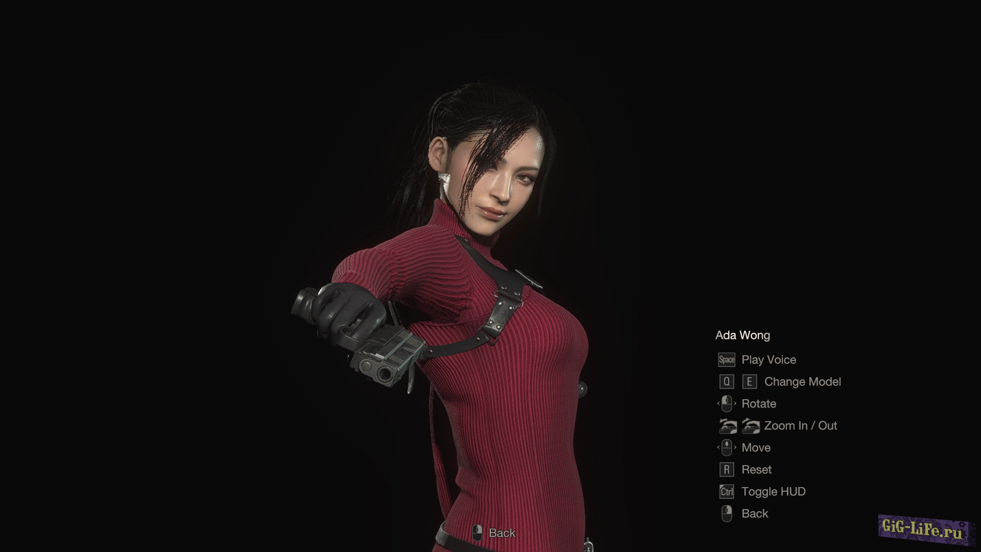 Resident Evil 4 Remake — Причёска Конский хвост для Ады Вонг | Ada Wong Ponytail