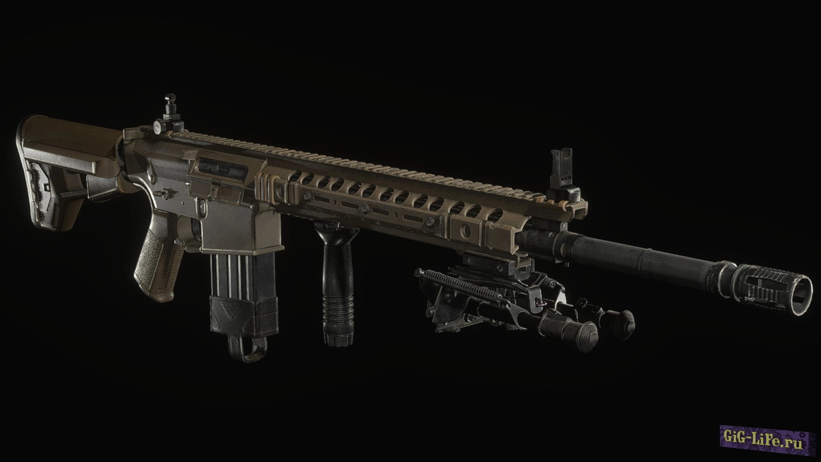 Resident Evil 4 Remake — Винтовка SA-110 вместо CQBR