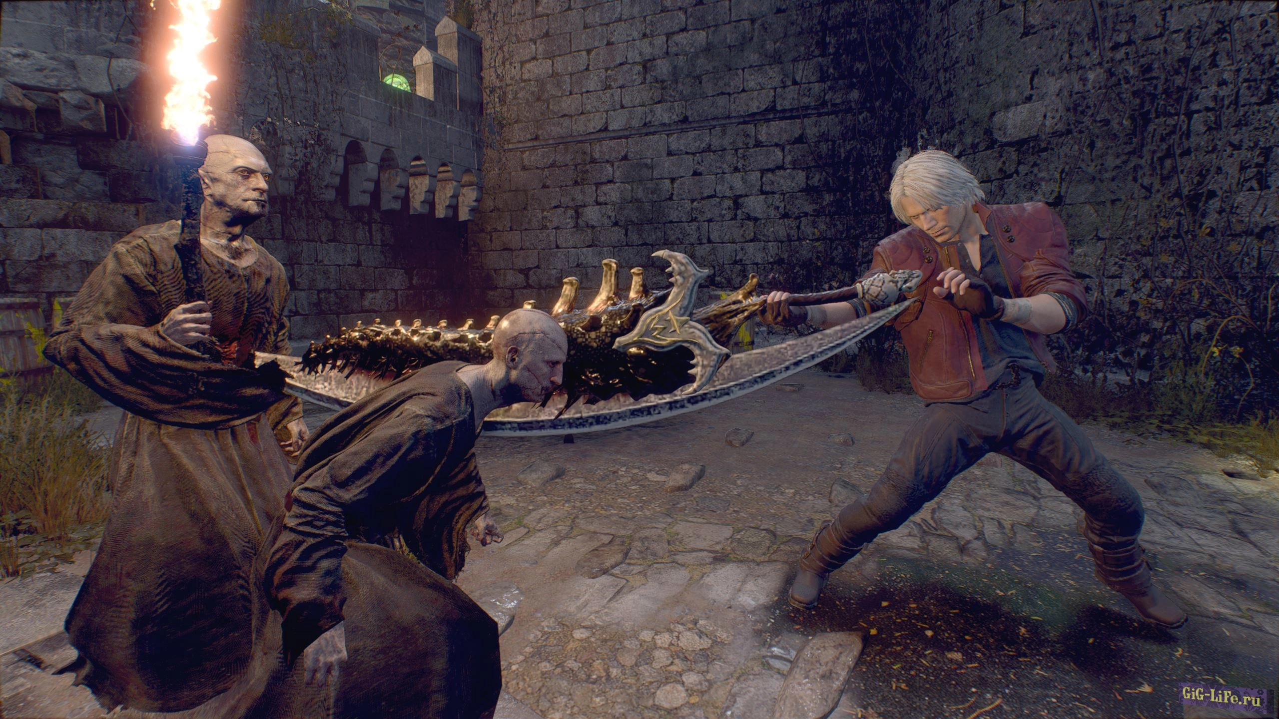 Resident Evil 4 Remake — Дьявольский меч Спарда из Devil May Cry | Devil Sword Sparda