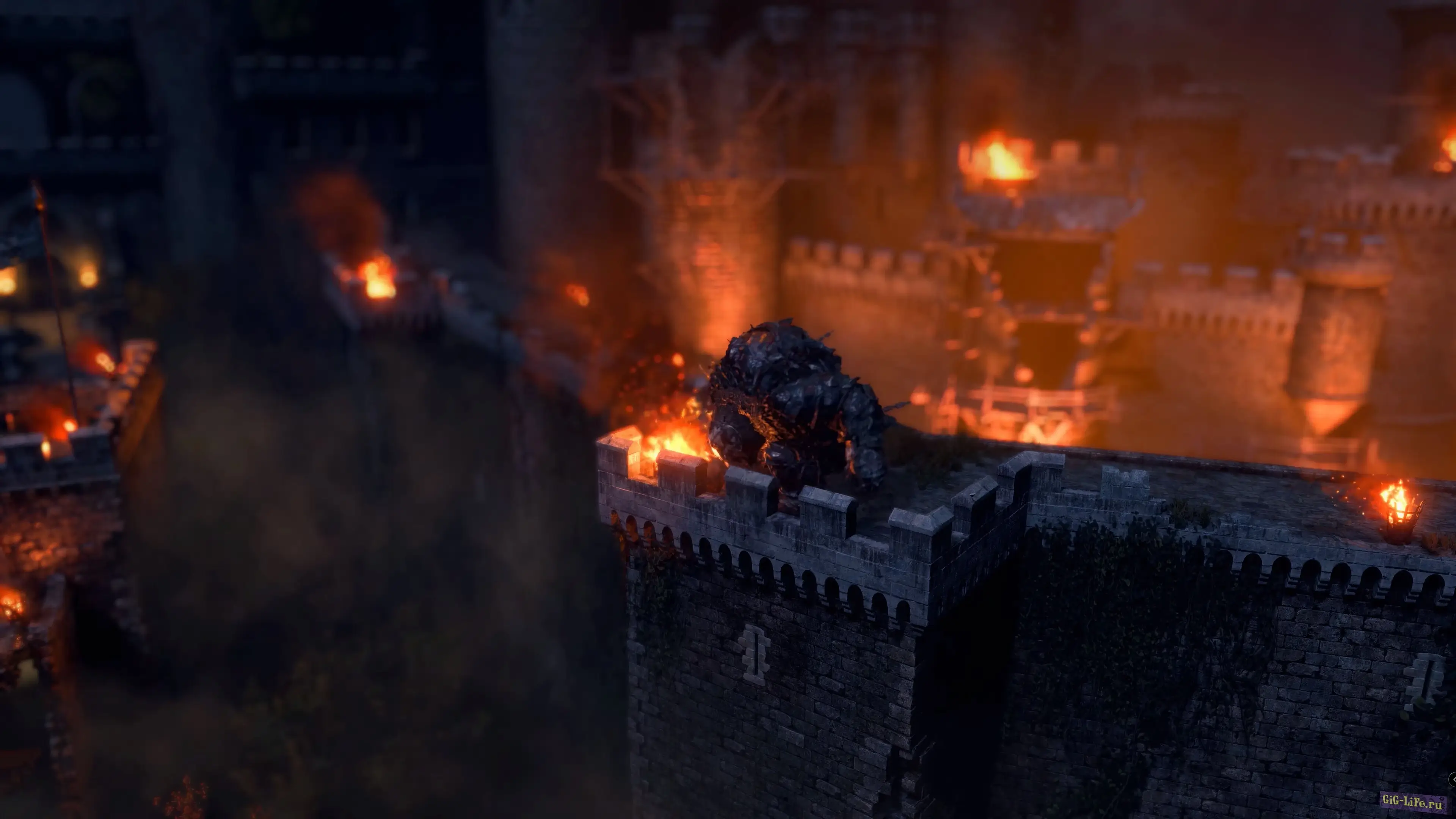 Resident Evil 4 с изометрической камерой используя Tilt Shift