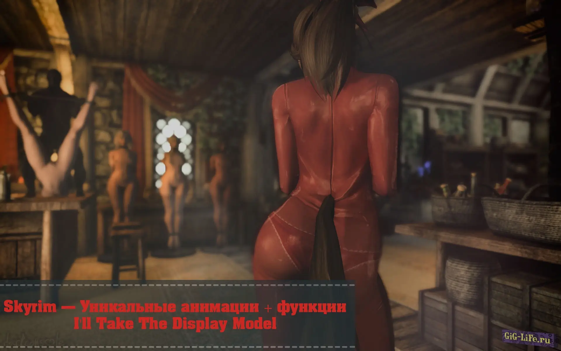 Skyrim — Уникальные анимации + функции | I'll Take The Display Model