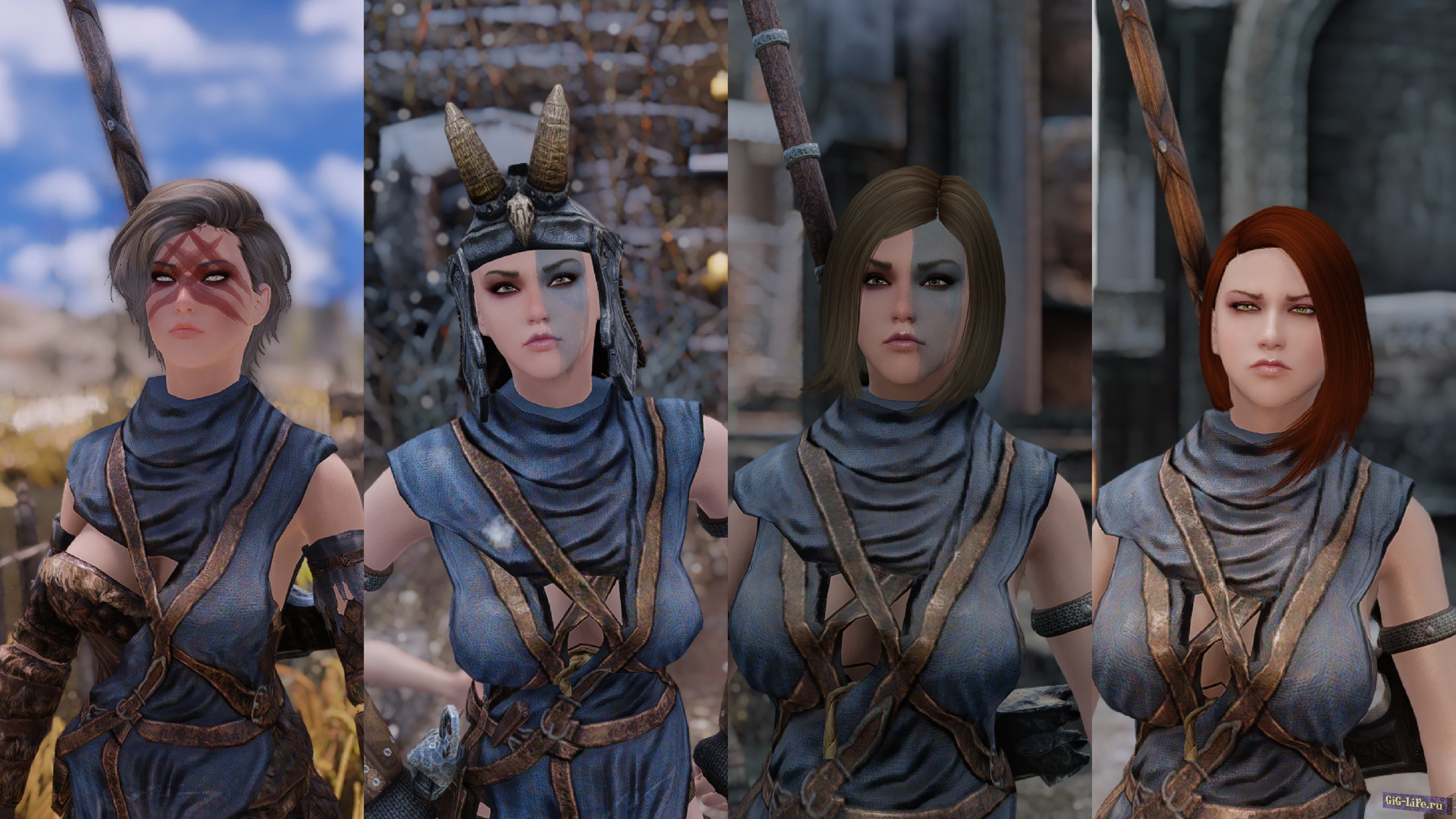 Skyrim — Симпатичные стражницы | My Guards NO esp