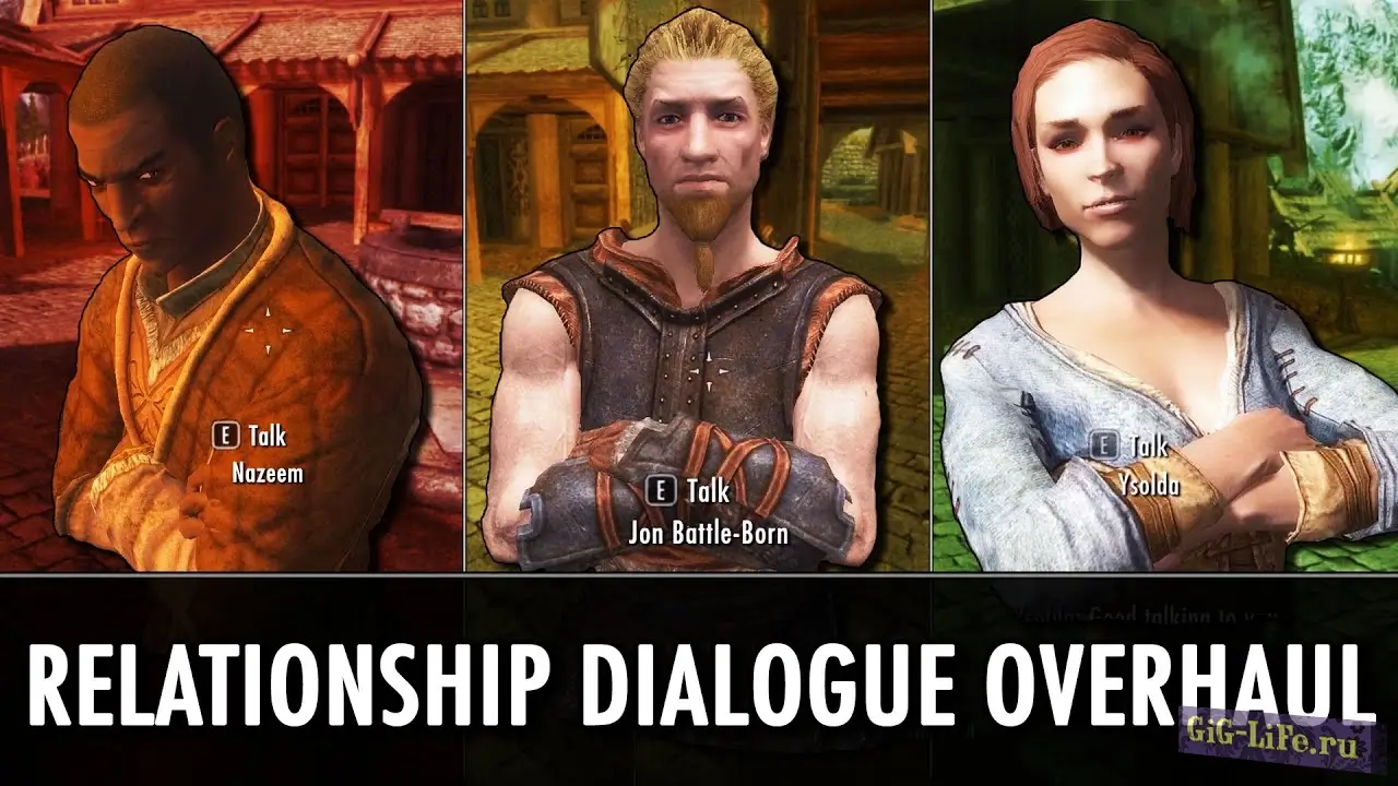 Skyrim — Капитальный ремонт диалогов | Relationship Dialogue Overhaul - RDO