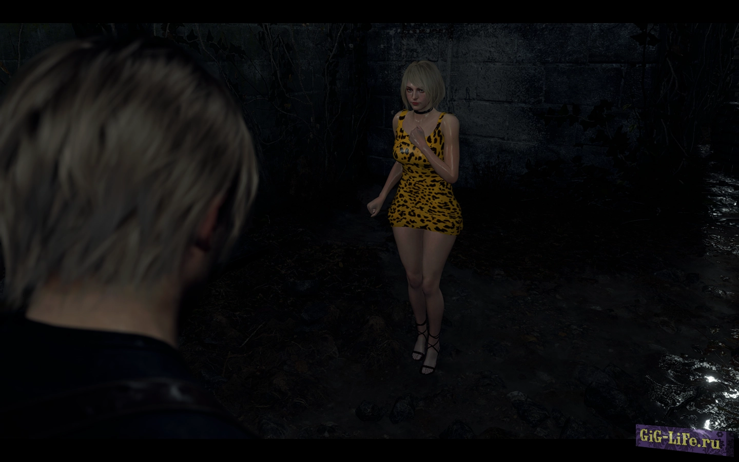 Resident Evil 4 Remake — Леопардовое мини платье | Custom Dress for Ashley