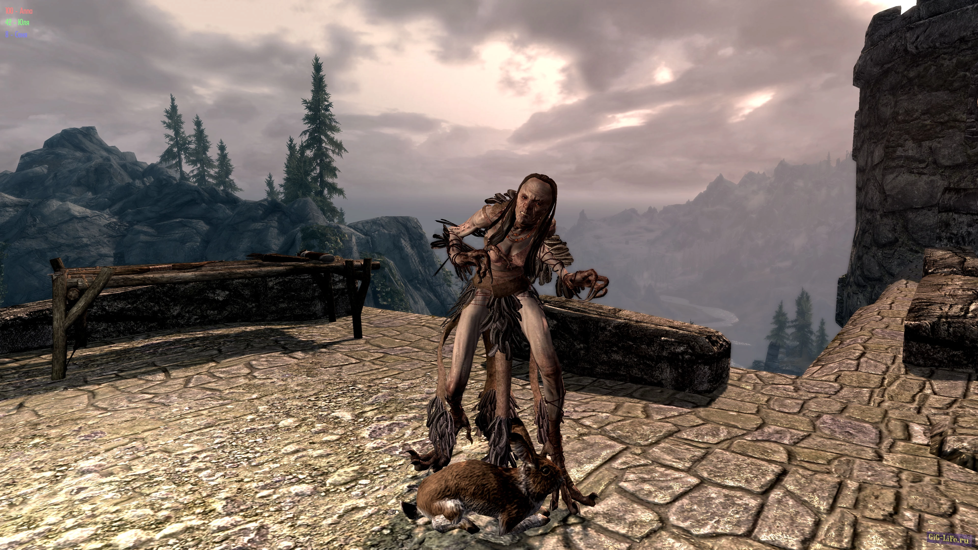 Skyrim — Анти-спутница Юля | Anti-companion Julia