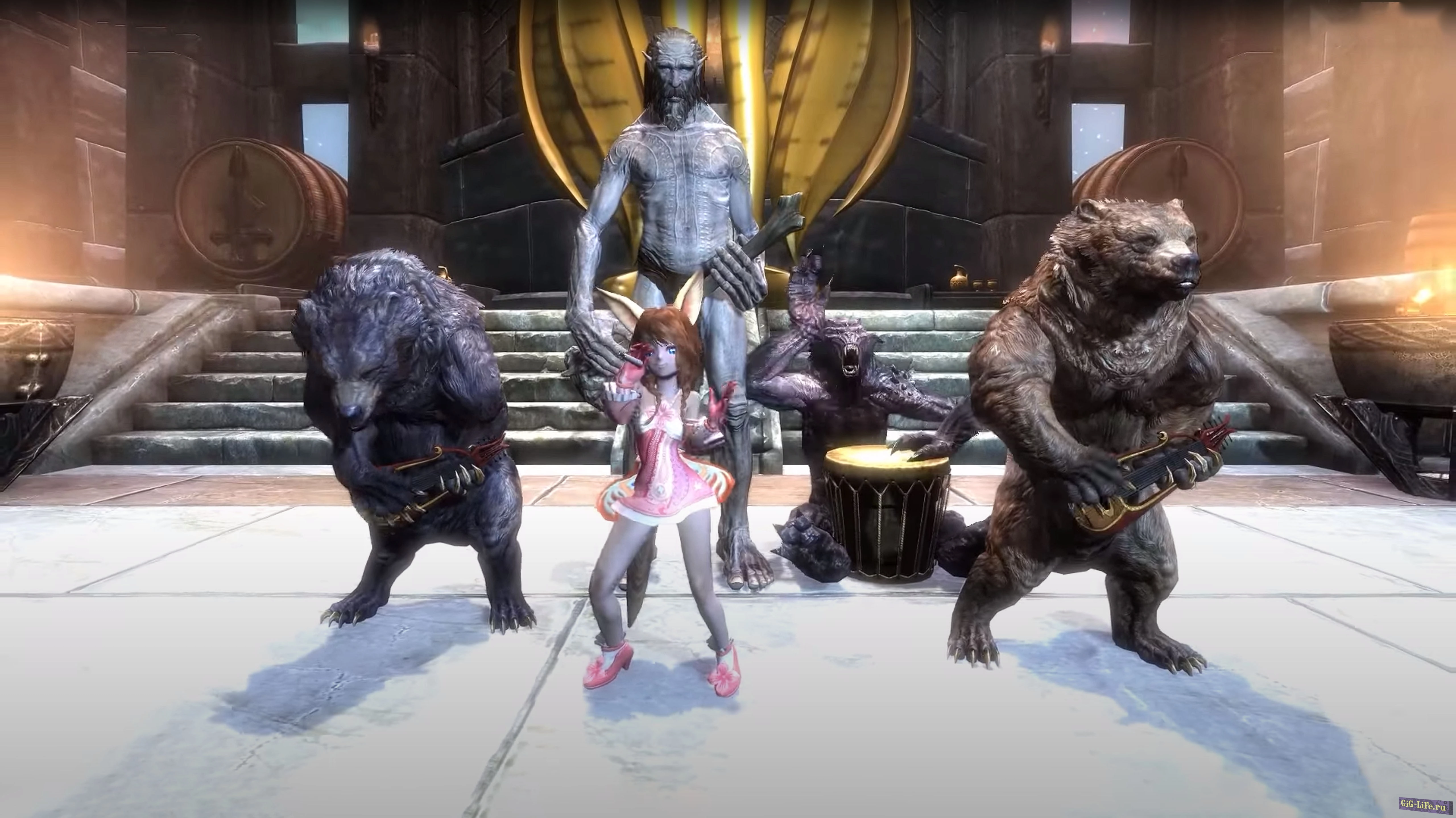 Skyrim — Зверская группа (Пак анимаций) | Brutal group