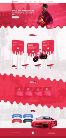 Рип шаблона Evole - SAMP-CRMP