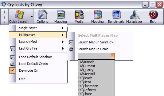 Crysis — Crytools Launcher (CryTools)