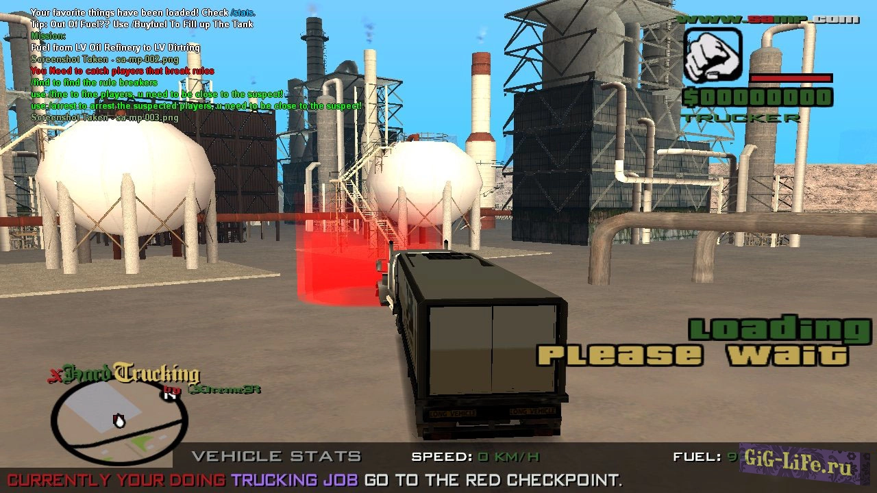 Игровой мод грузоперевозок | Trucking Server