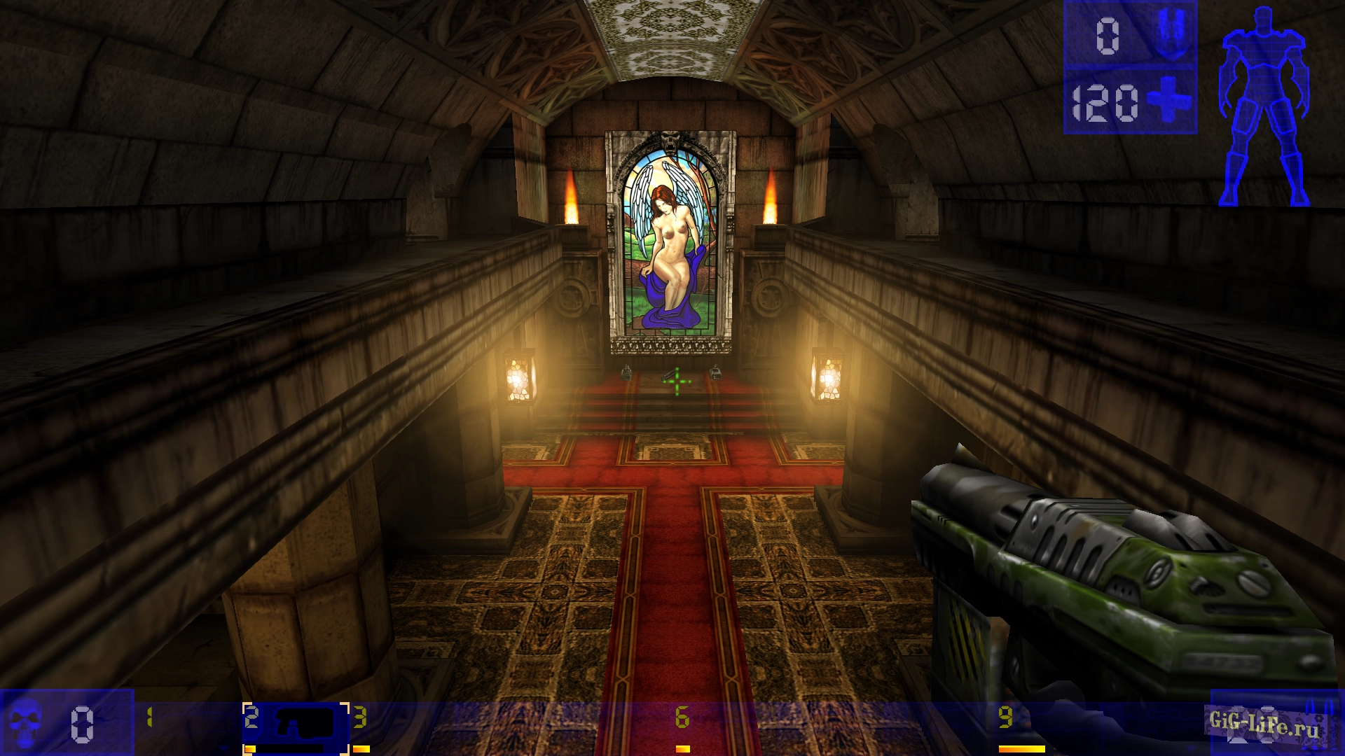 Unreal Tournament — Маленькая церковь | DM-V-SmallChurch