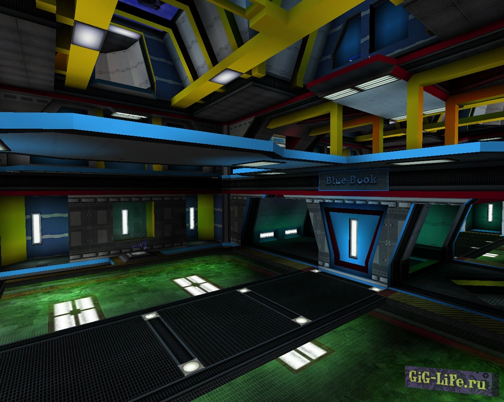 Unreal Tournament — Карта DM-BlueBook][