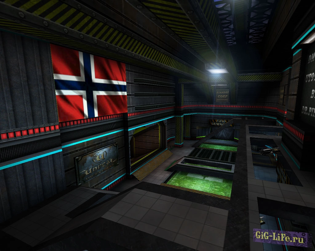 Unreal Tournament — Карта DM-{VIP}]I[