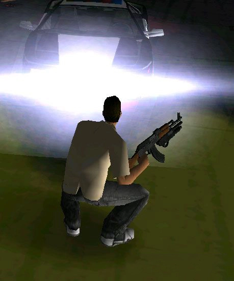 GTA:VC — АК-47 с Подствольным Дробовиком | AK-47 with Under-Barrel Shotgun