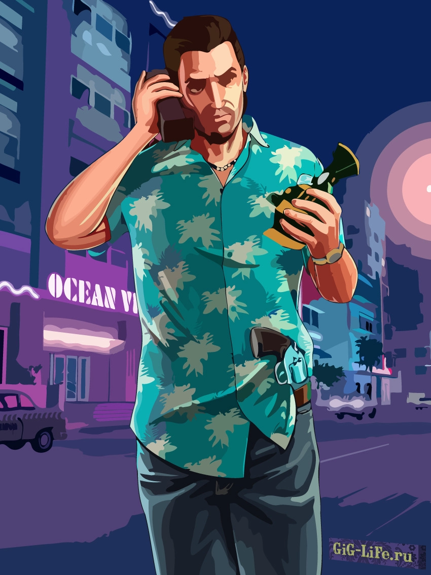 GTA:VC — Набор мелодий для мобильного телефона | Cellphone Ringtone Pack