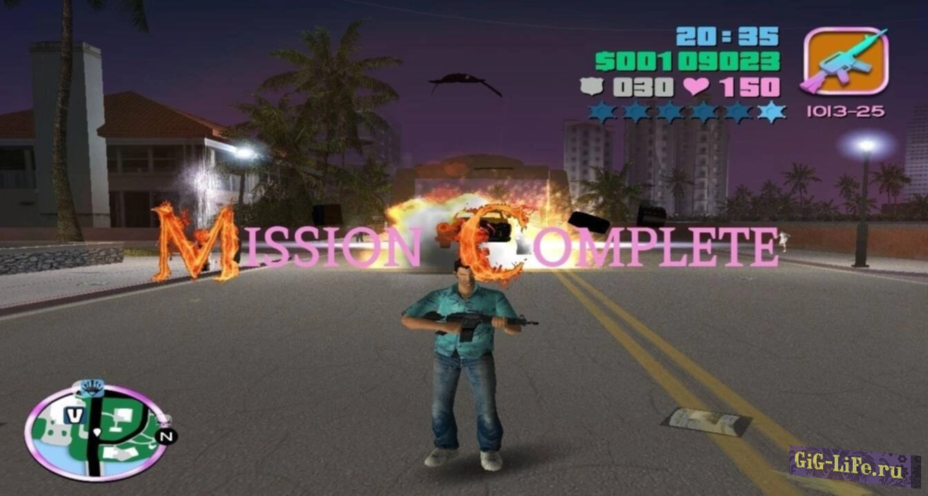 GTA:VC — Пак звуков по окончанию миссии | Contra Stage Clear - Mission Complete