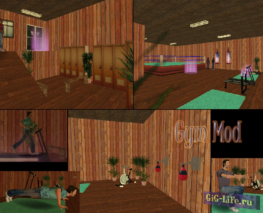 GTA:VC — Тренажер-мод | Gymmod