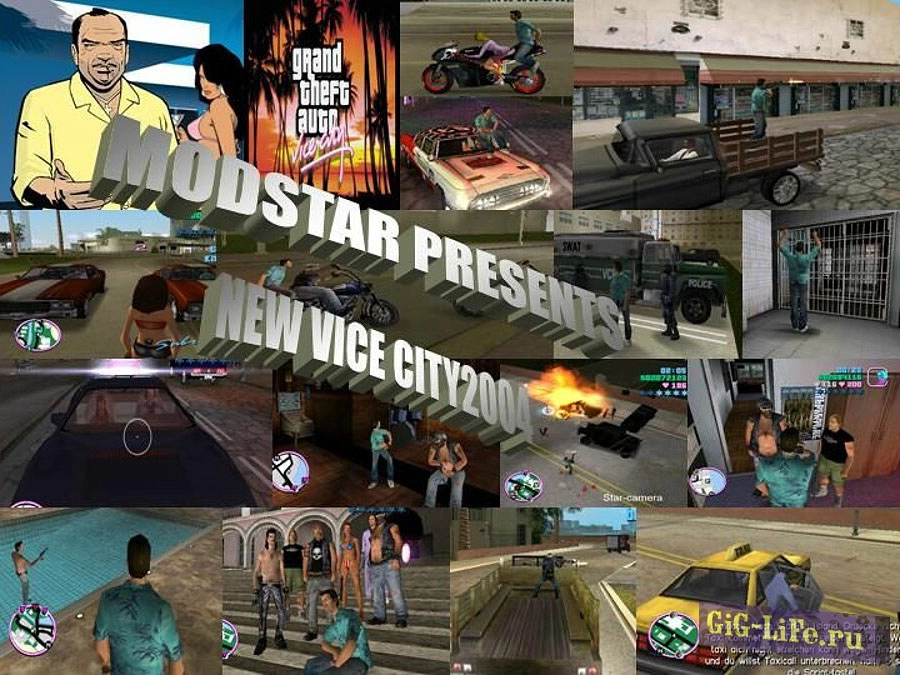 GTA:VC — Настоящий Вайс-Сити 2004 | Real Vice City 2004