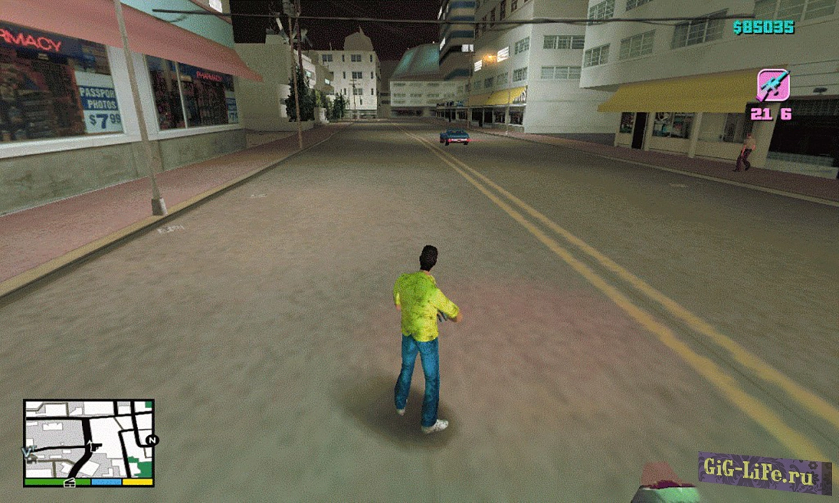 GTA:VC — Переработанный HUD | Rectangular HUD