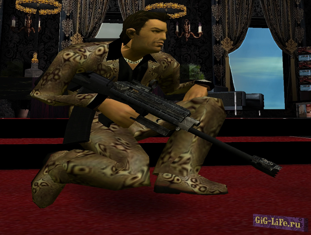 GTA:VC — Сайга 12С из игры Warface | Saiga 12C from the game Warface