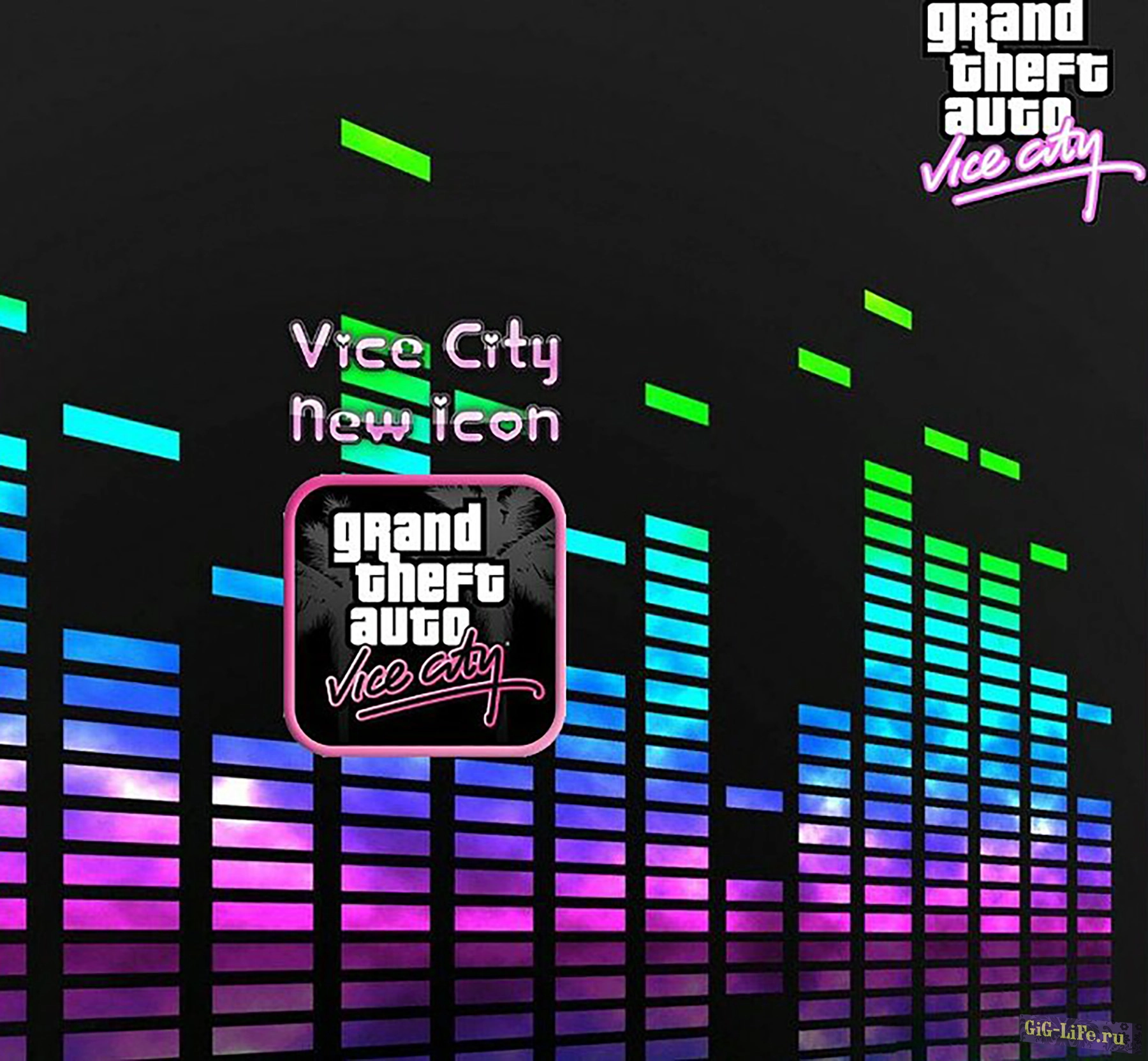 GTA:VC — Новая икона Вайс Сити | Vice City New Icon