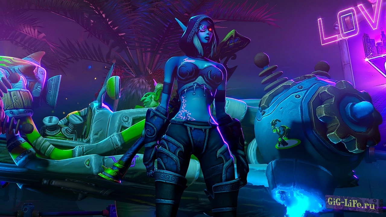 Дух Cyberpunk 2077 в World of Warcraft