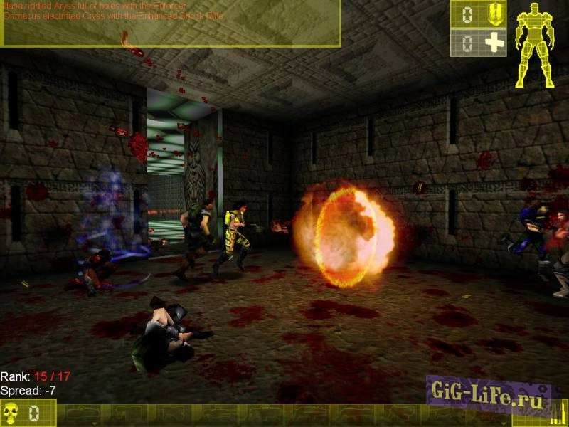 Unreal Tournament — Общая комната | DM-Allienroom