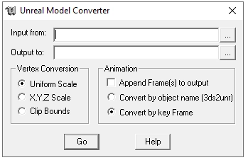 Unreal Tournament — Инструмент преобразования 3D-модели | U3D Unreal model conversion tool