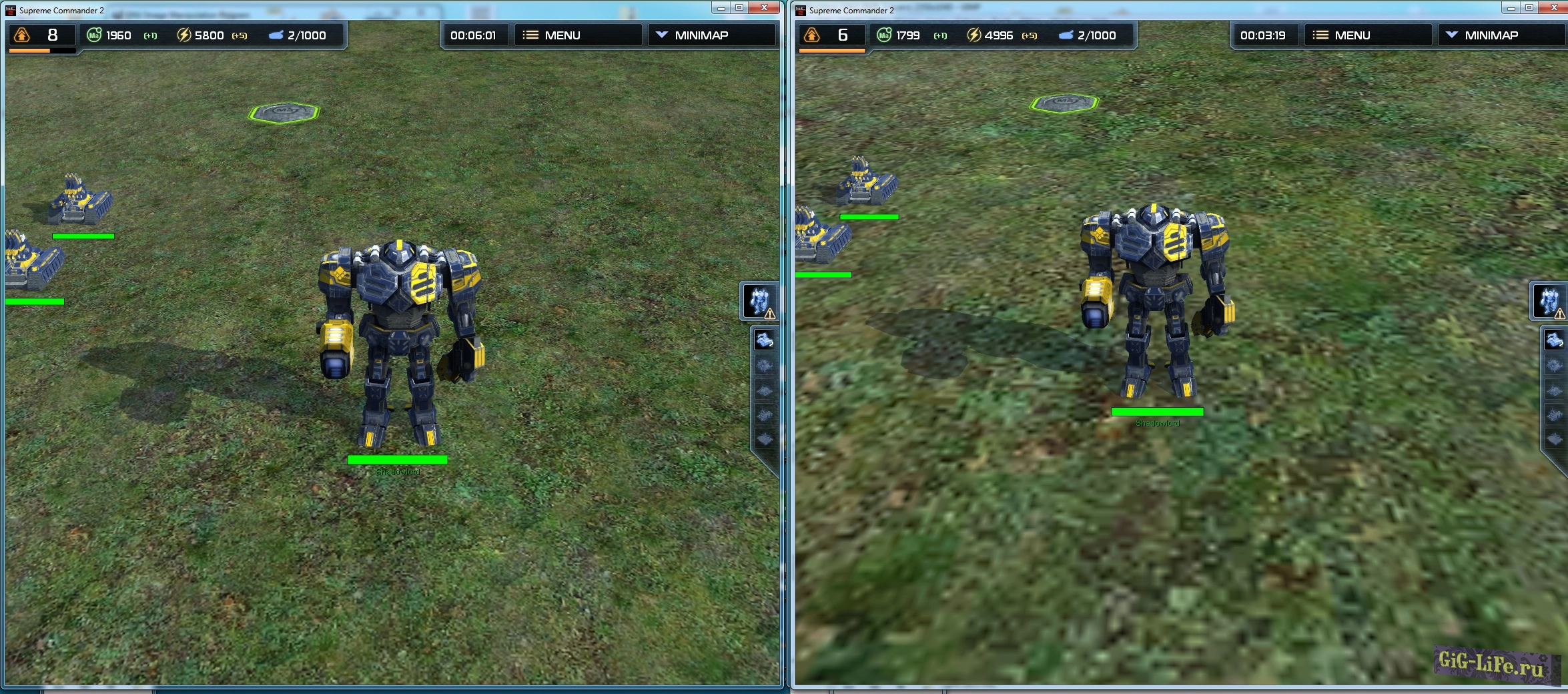 Supreme Commander 2 — Пакет текстур с высоким разрешением | High Resolution Texture Pack