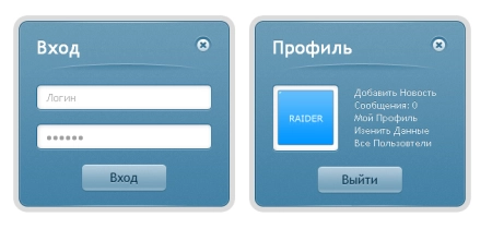 Красивая форма входа в светло-голубых тонах | Beautiful entrance form in light blue tones