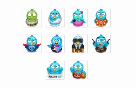 Забавные иконки Twitter | Funny Twitter icons
