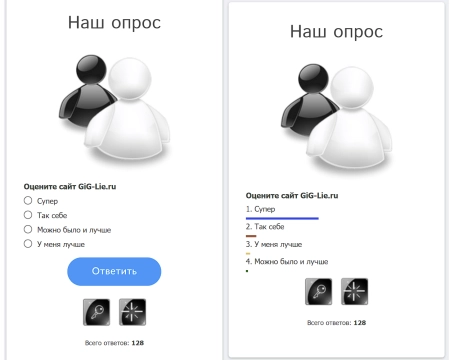Вид опроса с jpg картинкой | Survey view with jpg picture