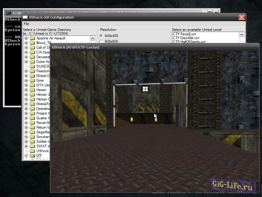 Unreal Tournament — UShock -  Просмотрщик уровней | UShock - Unreal level viewer