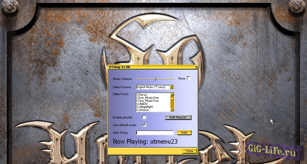 Unreal Tournament — UTAmp