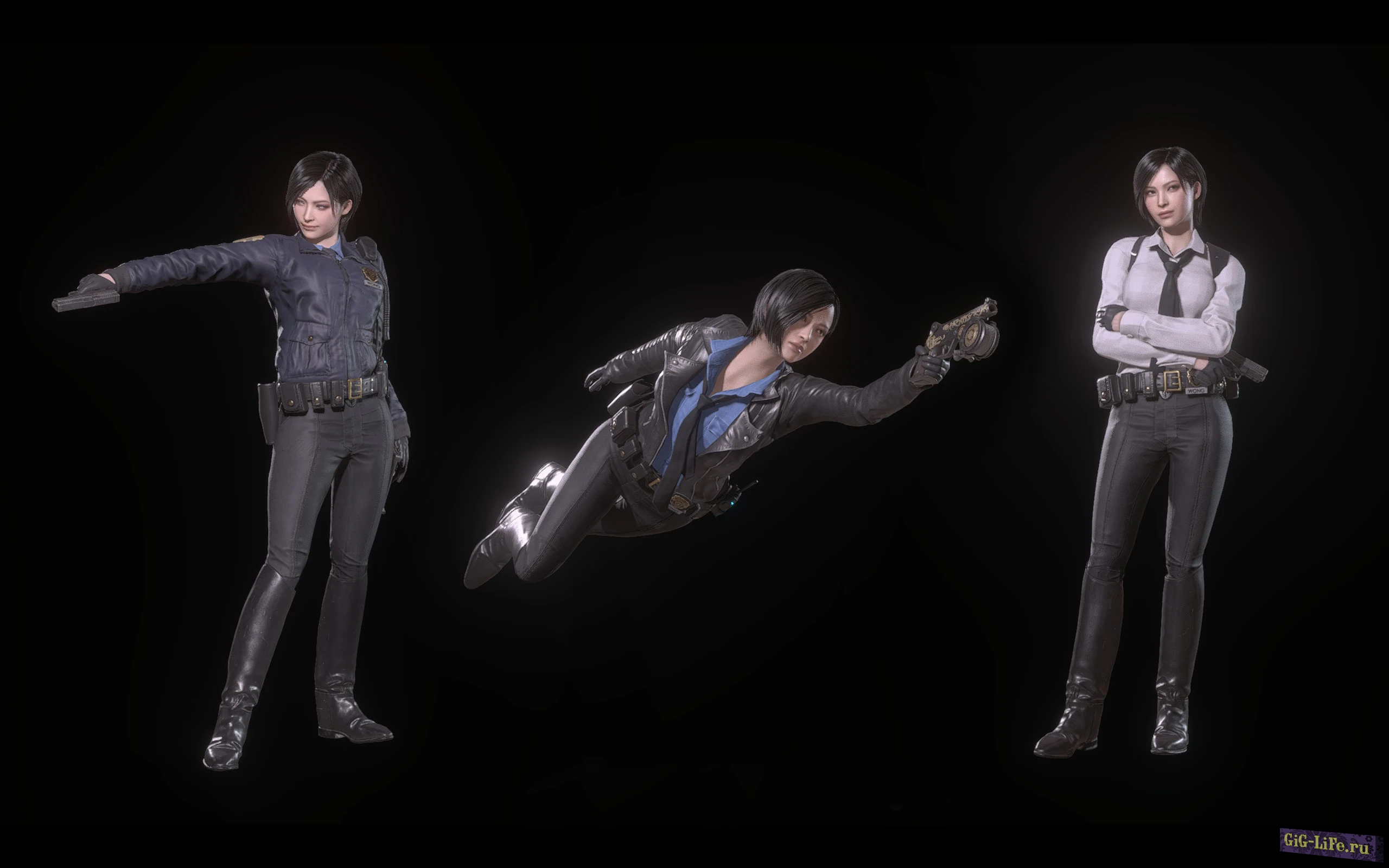 Resident Evil 4 Remake — Полицейская мото-униформа для Ады Вонг | RPD - Ada Motorcycle Cop