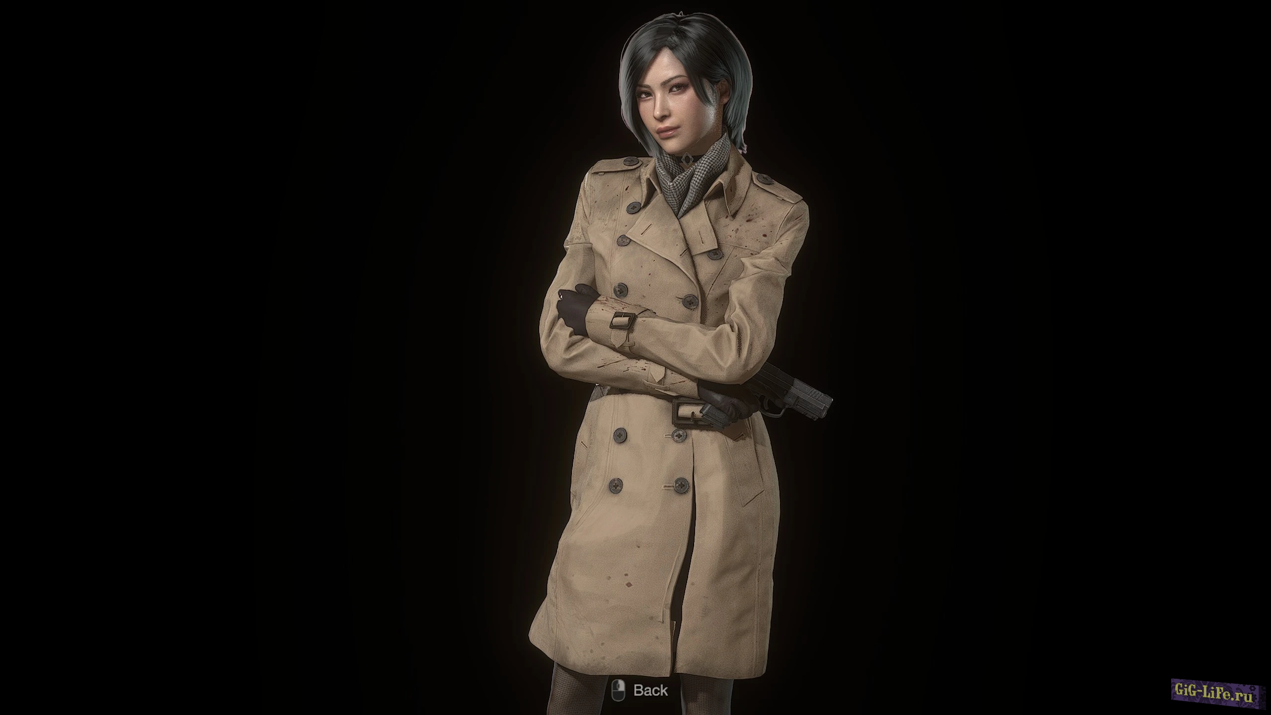 Resident Evil 4 Remake — Тренчкот и куртка - Маскировочный костюм для Ады Вонг | Trench Coat and Jacket - Undercover Ada Outfit