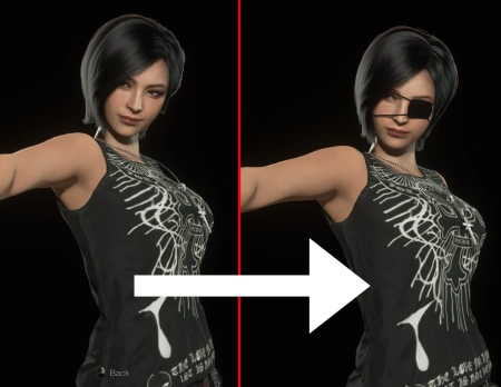 Дополнение к повязке на глаз