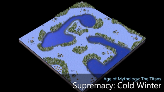 Age of Mythology: The Titans — Карта Cold Winter
