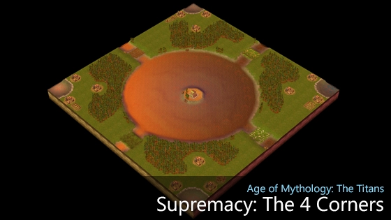 Age of Mythology: The Titans — Карта The 4 Corners
